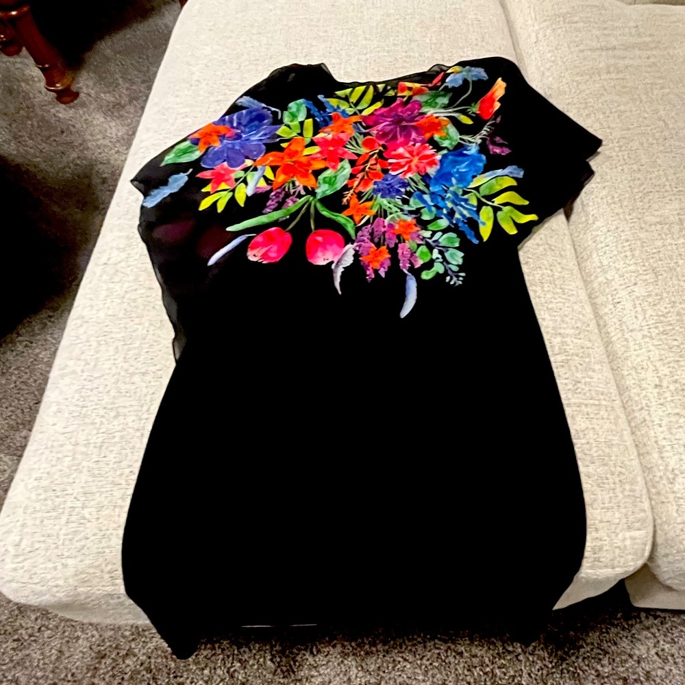 Lovely Brand New Cartise Dress with poncho layer